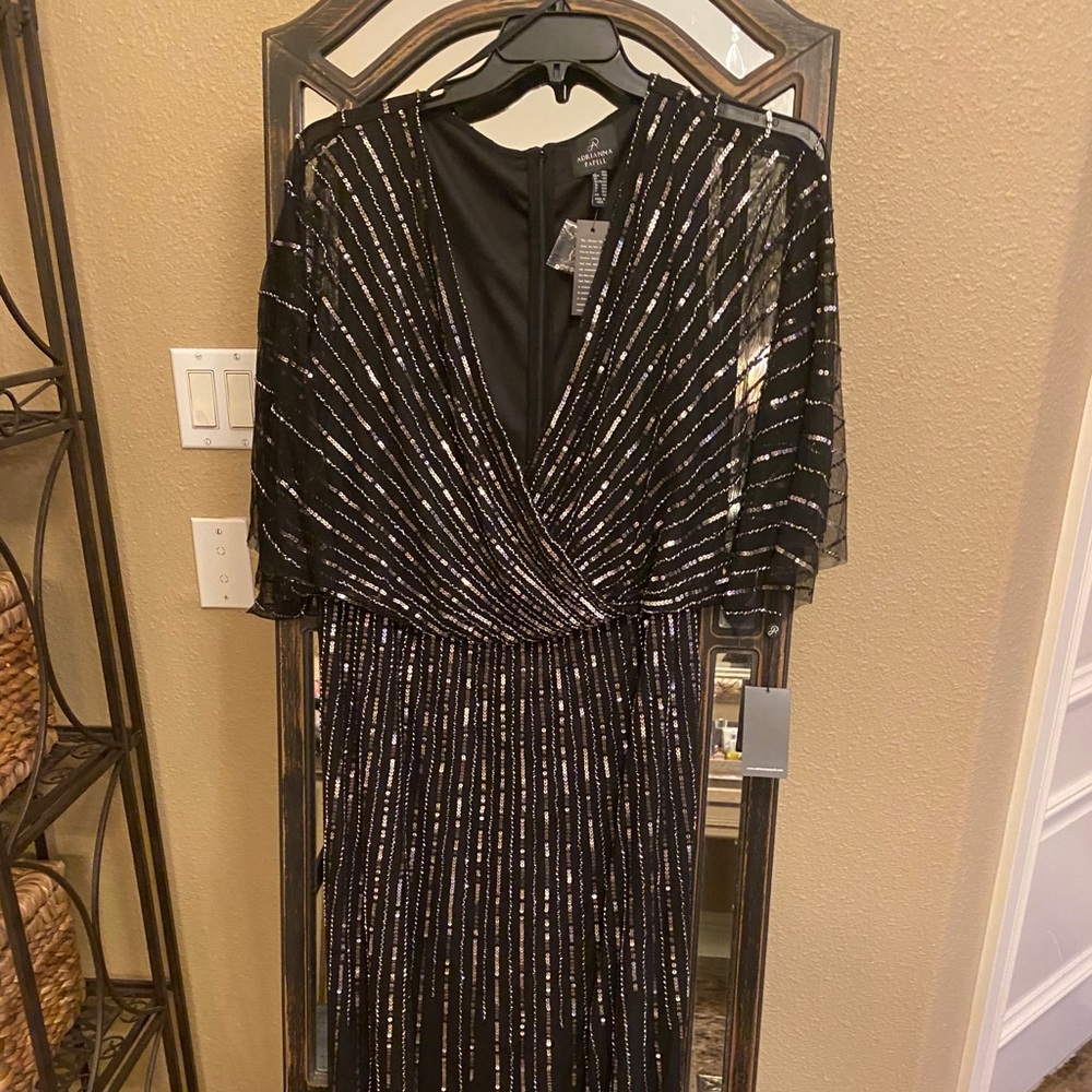 Adriana Pappel Sequence Dress